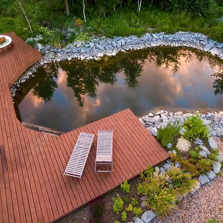 Treehouseestonia Деревянный коттедж *