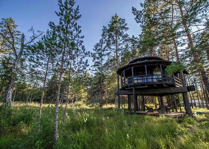 Treehouseestonia אכסניה Jogisoo